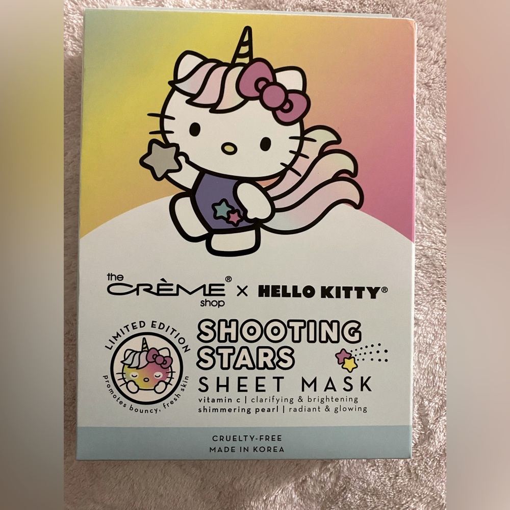 HELLO KITTY X THE CRÈME SHOP SHEET MASK